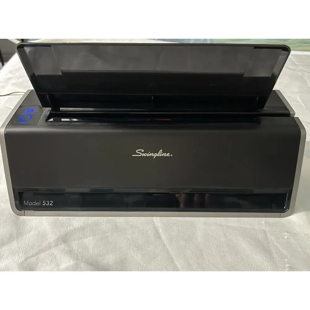 Swingline Commercial Electric Desktop 2-Hole Punch Hole Puncher Black